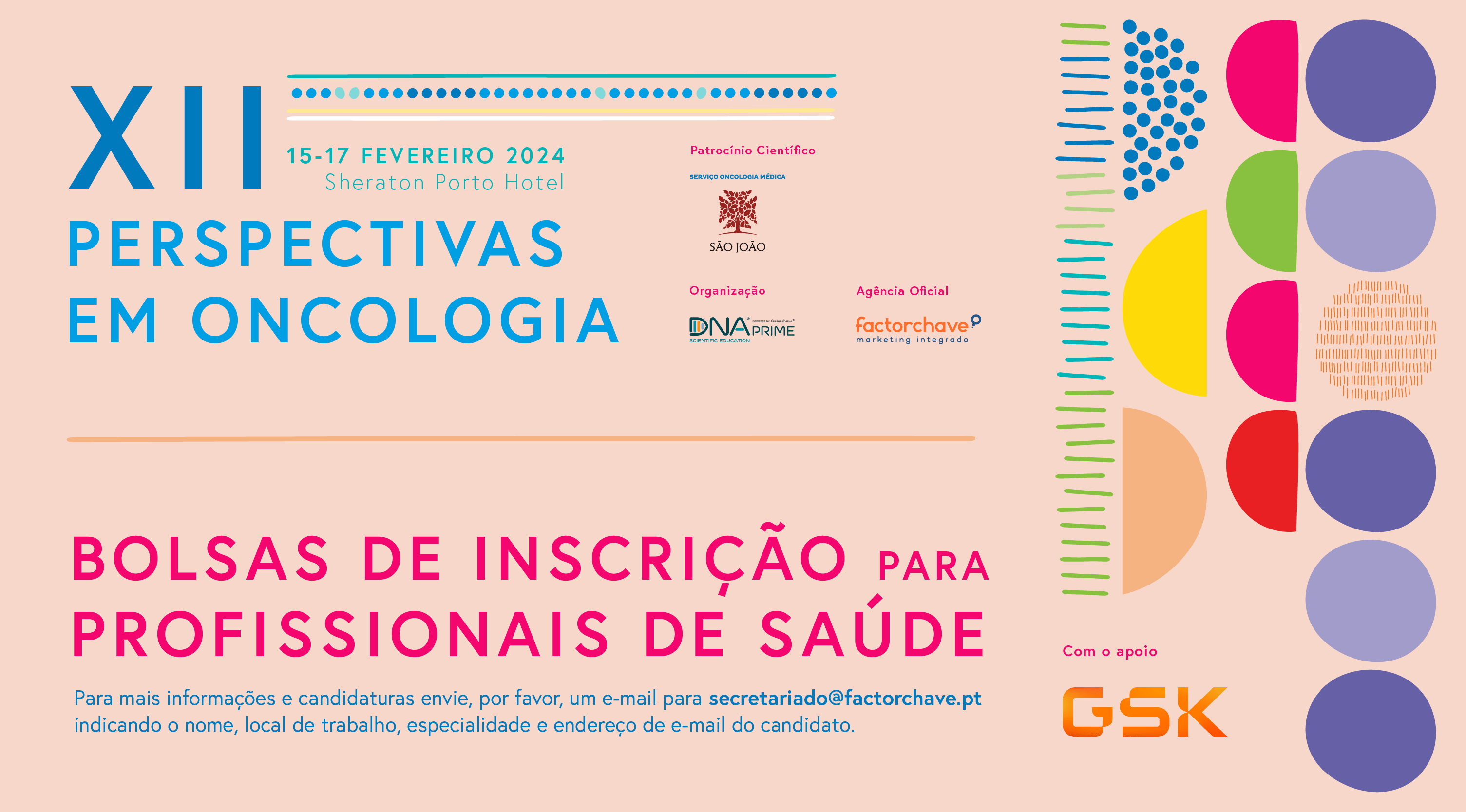 Bolsas de Inscrição para Profissionais de Saúde